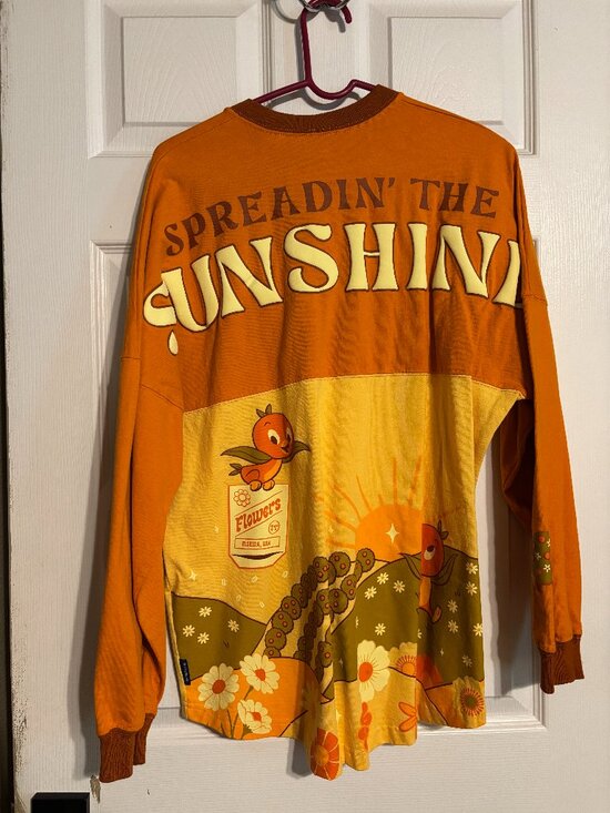 SPIRIT JERSEY Tops - Disney EPCOT Flower & Garden 2023 Orange Bird Spirit Jersey Size Medium